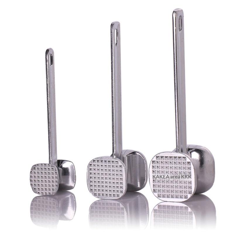 Meal Prep Or Prep Meal - Square Meat Tenderizer Hammer Stainless Steel