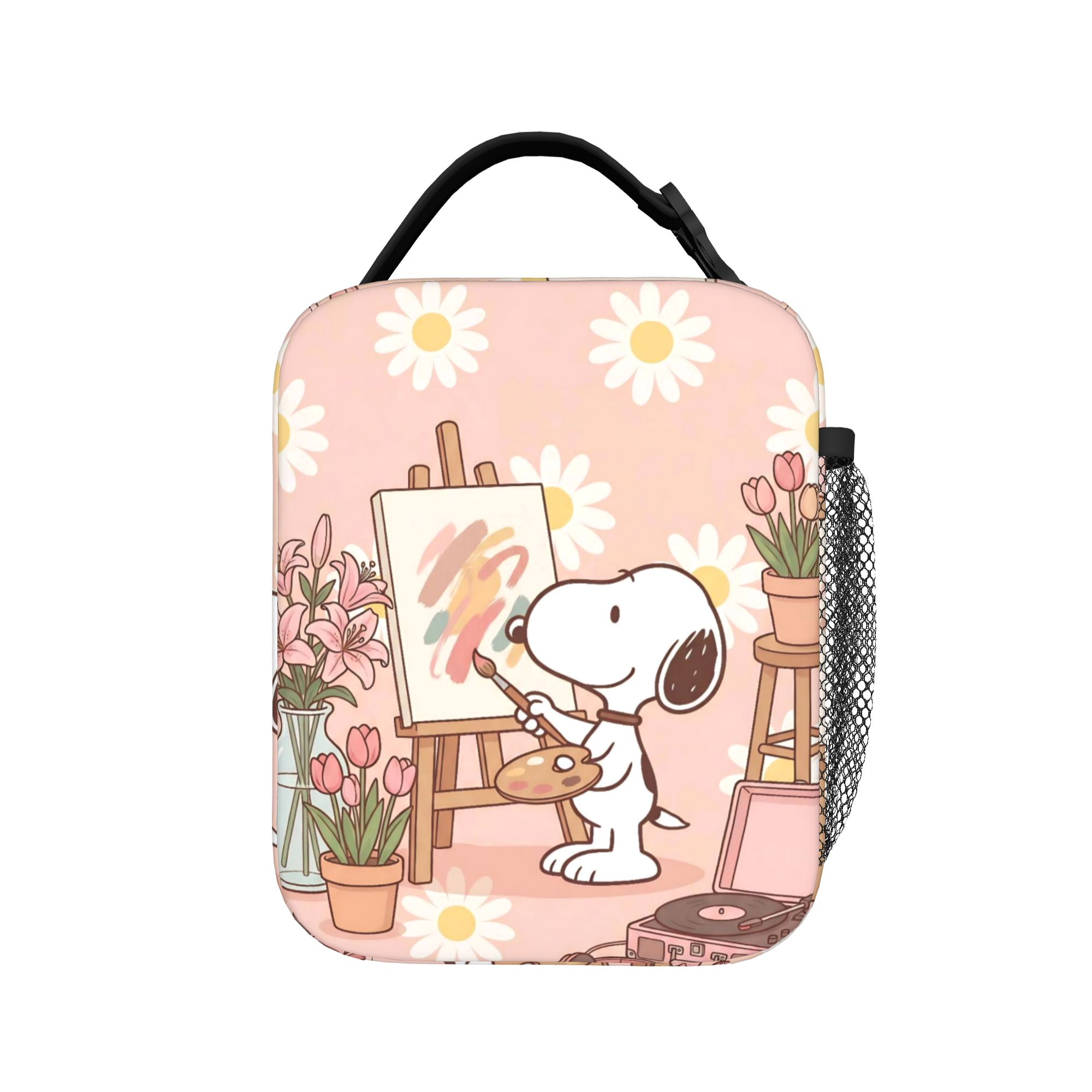 Meal Prep Bag - Drawing Cute S-Snoopys Insulated Lunch Bag