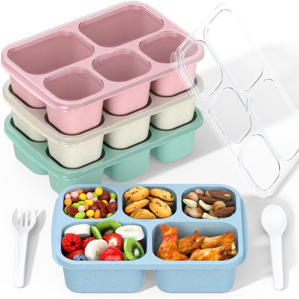 Meal Prep Or Prep Meal - Adult Lunch Box - 4 Pack,
