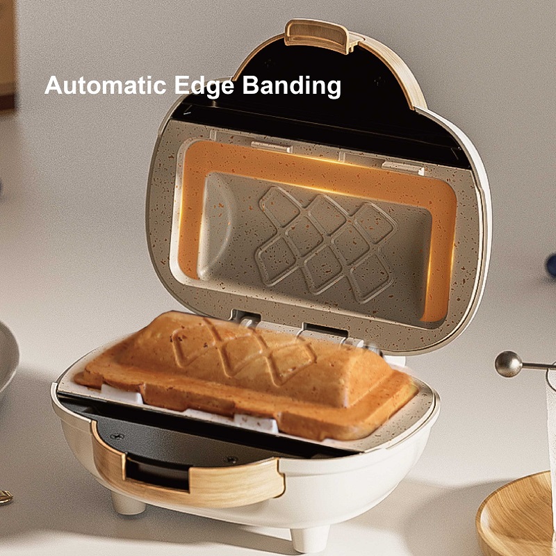 Breakfast Sandwich Press - 500W Sandwich Machine Fast Breakfast Machine