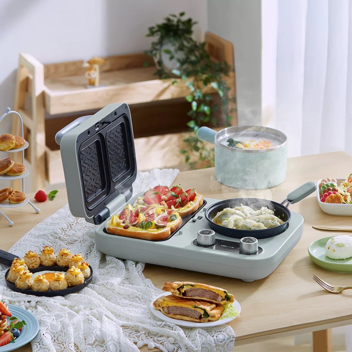 Sandwich Maker Breakfast Machi - Breakfast Sandwich Press recension och pris