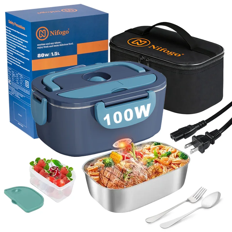 100W Electric Heating Lunch Bo - Meal Prep Bag recension och pris