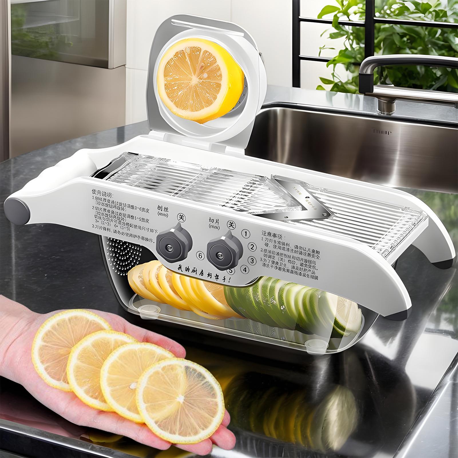 Slicer For Kitchen Potato Slic - Meal Prep Restaurant recension och pris
