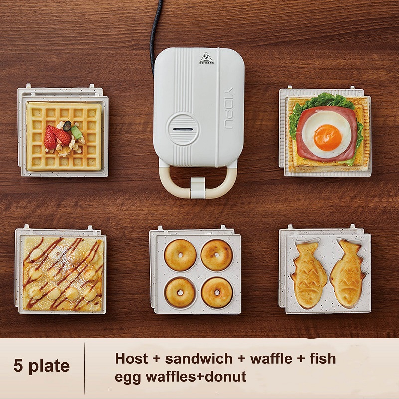 220V Multifunction Electric Sa - Breakfast Sandwich Press recension och pris