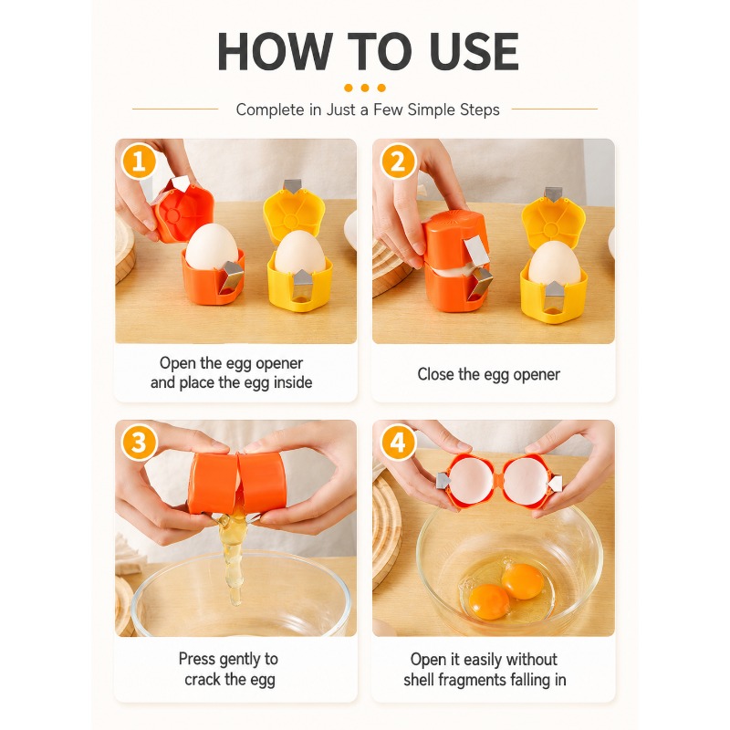 Egg Shell Cutter Cracker Opene - Meal Prep Restaurant recension och pris