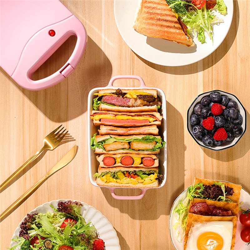 [B25B!】 EU Plug Electric Sandw - Breakfast Sandwich Press recension och pris