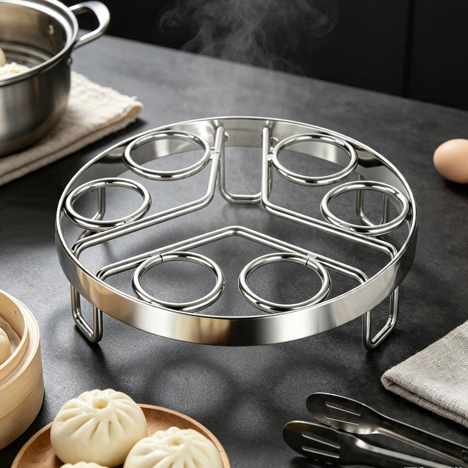 Egg Steamer Rack Stainless Ste - Meal Prep Restaurant recension och pris
