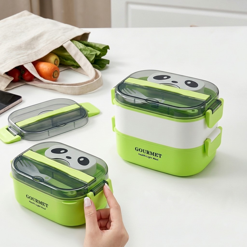 Microwavable Panda Plastic Ben - Meal Prep Or Prep Meal recension och pris