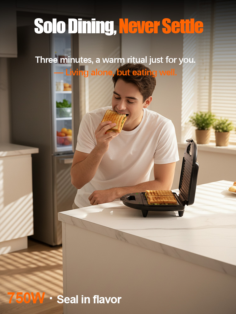 Sandwich Maker Sonifer SF-6173 - Breakfast Sandwich Press recension och pris