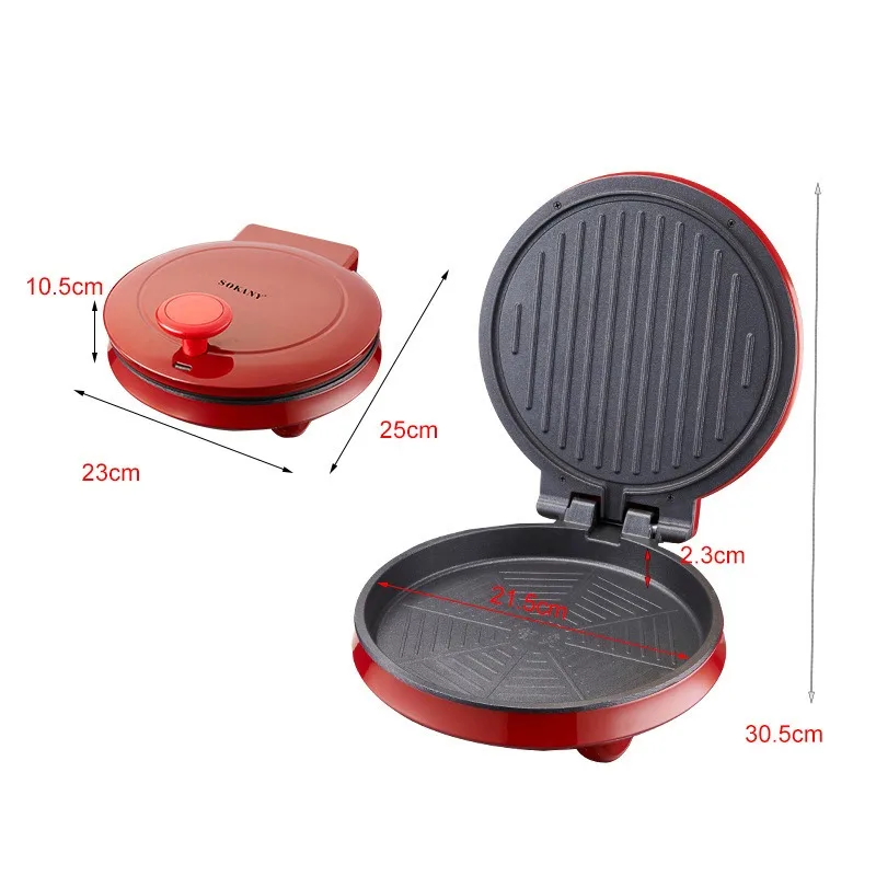 110V Electric Pizza Machine, D - Breakfast Sandwich Press recension och pris