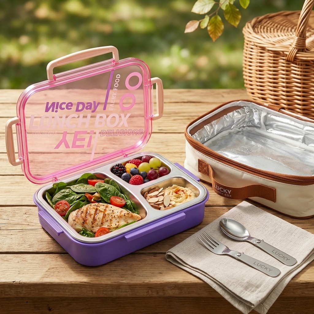 Microwavable 304 Stainless Ste - Meal Prep Or Prep Meal recension och pris