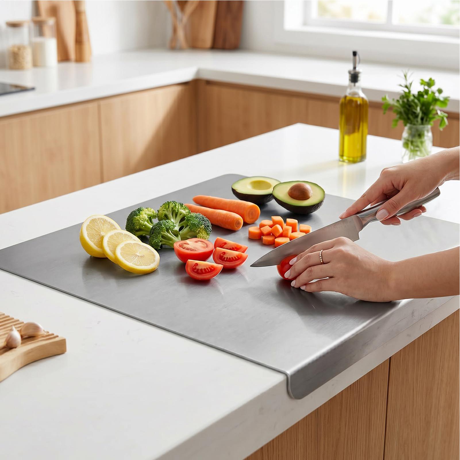 Non Slip Stainless Steel Cutti - Meal Prep Restaurant recension och pris