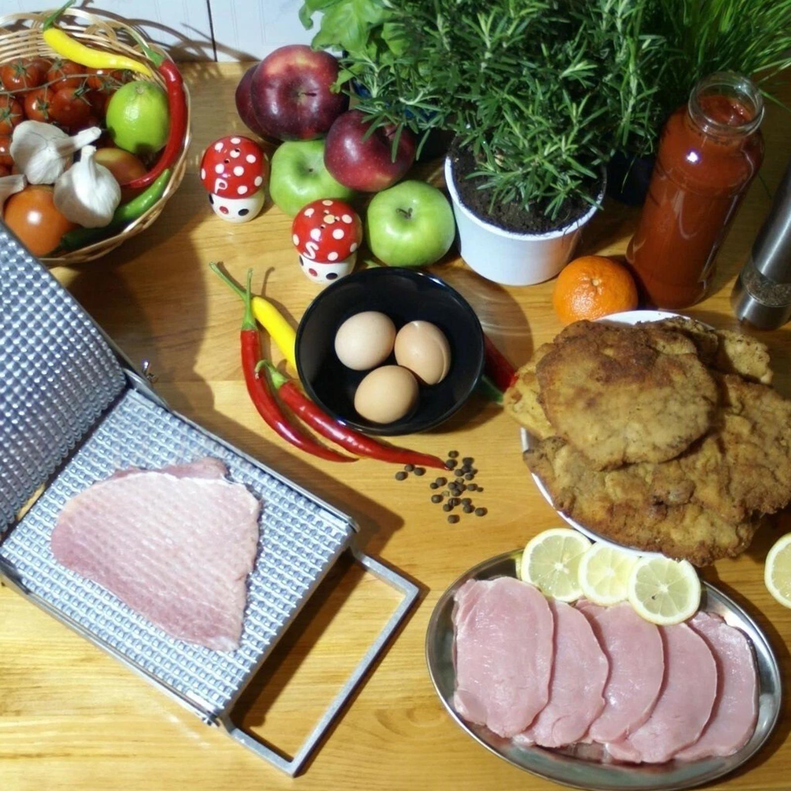 Meat Tenderizer Stainless Stee - Meal Prep With Chicken recension och pris