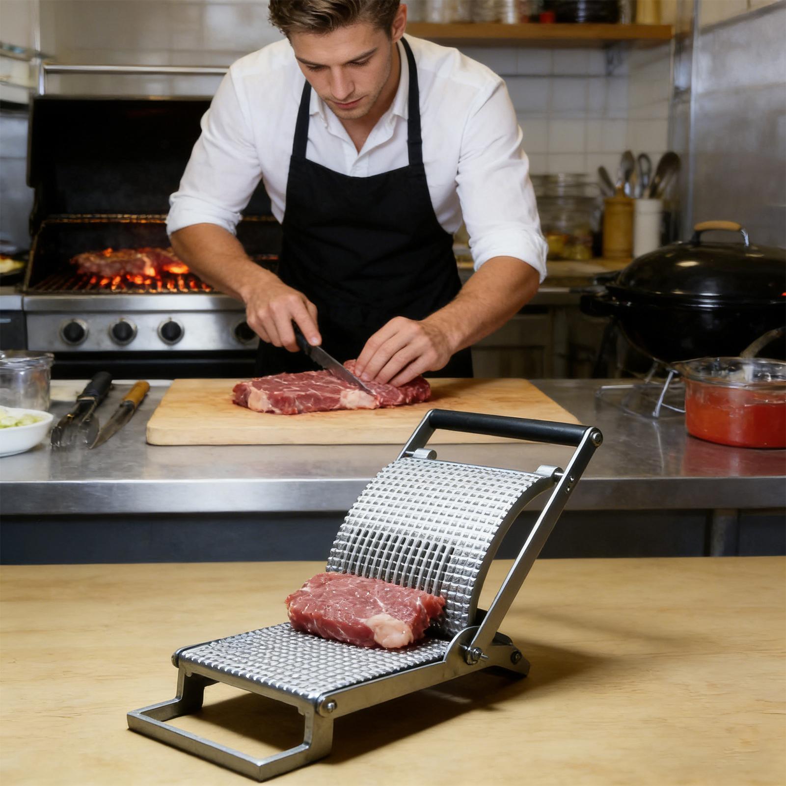 Meat Tenderizer Stainless Stee - Meal Prep With Chicken recension och pris