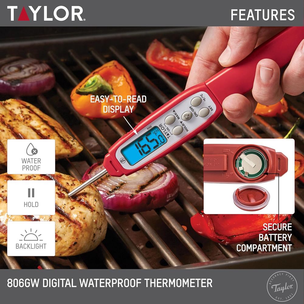 Digital Read Meat Thermometer  - Meal Prep With Chicken recension och pris