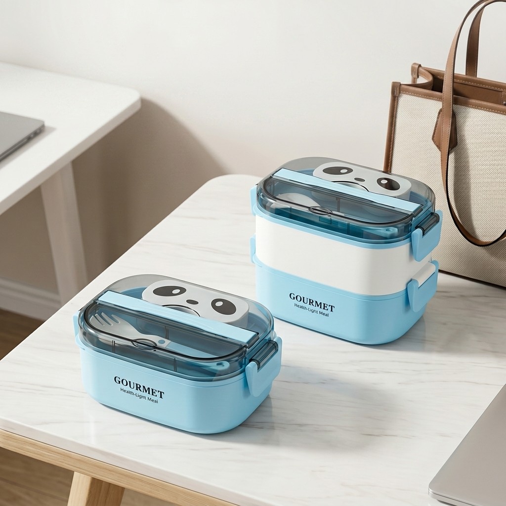 Microwavable Plastic Bento Box - Meal Prep Or Prep Meal recension och pris