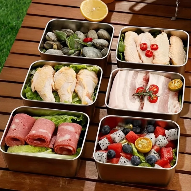 Stainless Steel Food Storage C - Meal Prep For Office recension och pris